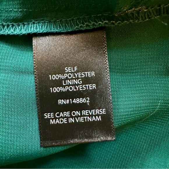 NWT Torrid Green Plaid Chiffon Ruffled Sleeve Cropped Top Flounce 3X, 22-24 Gift - Picture 14 of 16